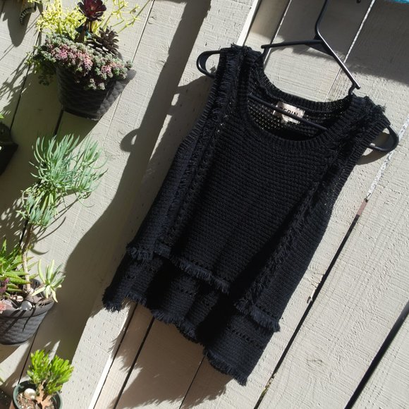 Pepin Tops - EUC Pepin Ruffled Tank Top